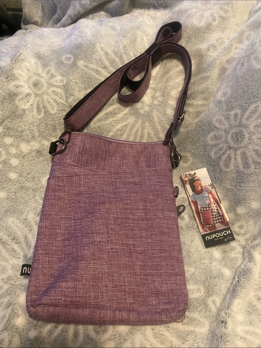 Nupouch Crossbody Bag in Purple